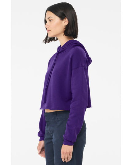 Ladies' Cropped Fleece Hoodie