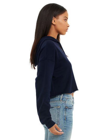 Ladies' Cropped Fleece Hoodie