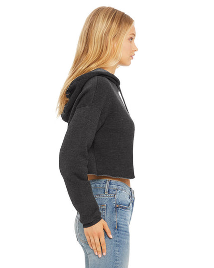 Ladies' Cropped Fleece Hoodie