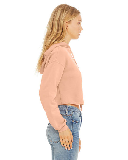 Ladies' Cropped Fleece Hoodie