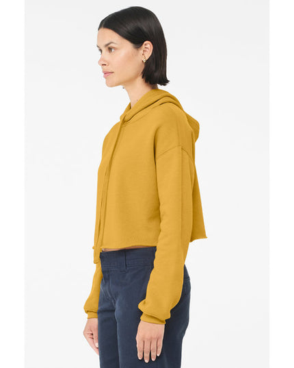 Ladies' Cropped Fleece Hoodie