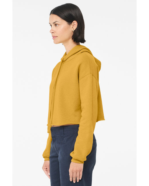 Ladies' Cropped Fleece Hoodie