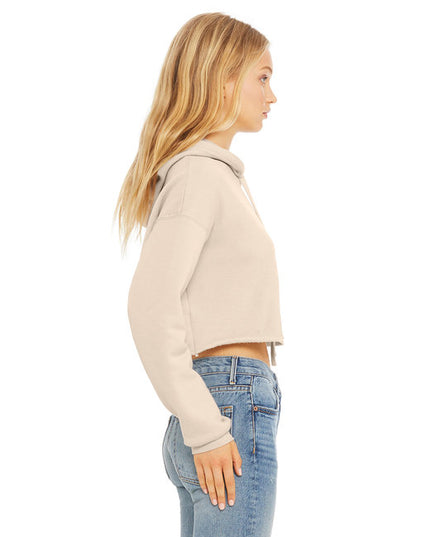 Ladies' Cropped Fleece Hoodie