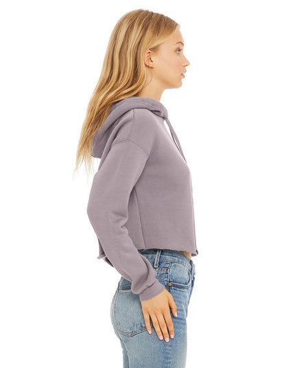 Ladies' Cropped Fleece Hoodie
