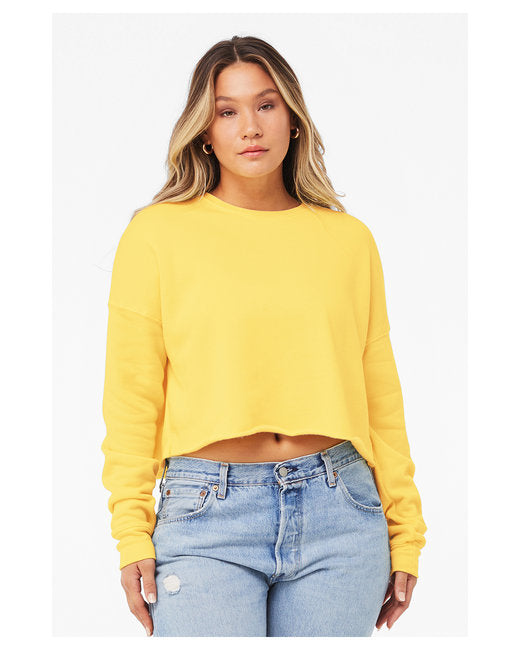 Ladies' Cropped Fleece Crew