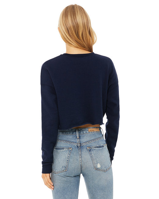 Ladies' Cropped Fleece Crew