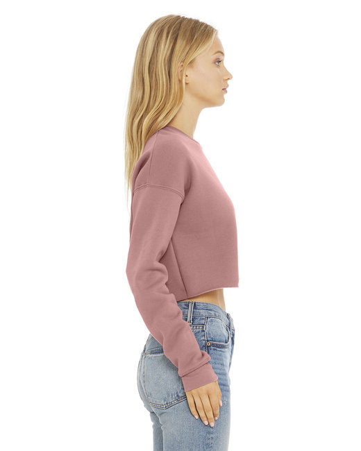 Ladies' Cropped Fleece Crew