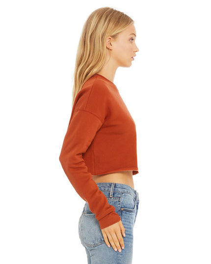 Ladies' Cropped Fleece Crew