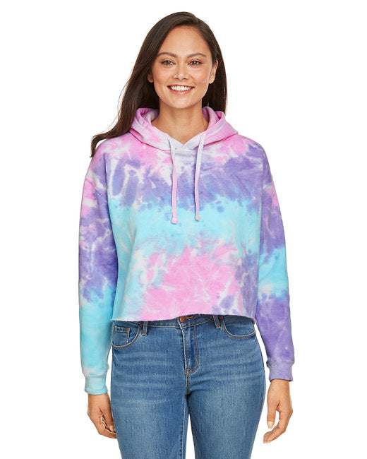 Ladies' Cropped Hooded Sweatshirt