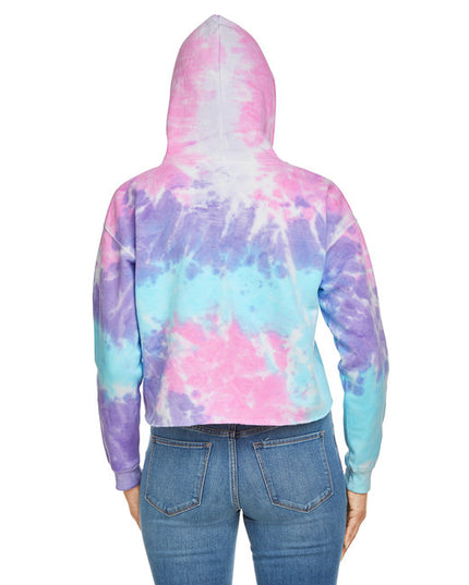 Ladies' Cropped Hooded Sweatshirt