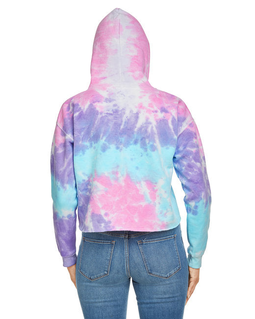 Ladies' Cropped Hooded Sweatshirt