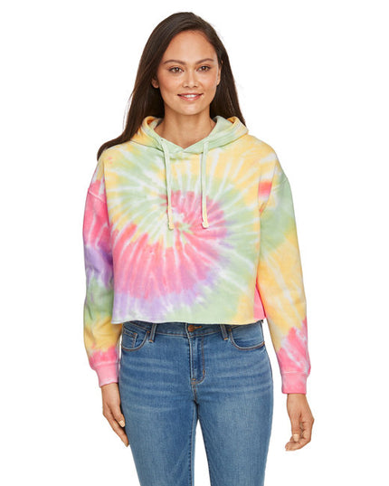 Ladies' Cropped Hooded Sweatshirt
