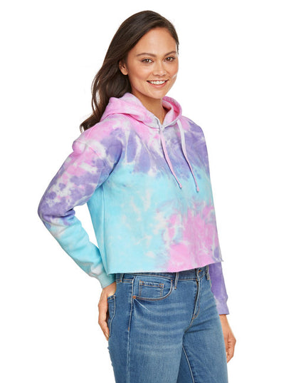Ladies' Cropped Hooded Sweatshirt