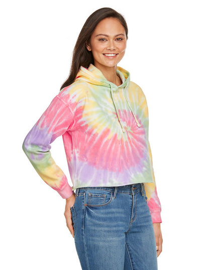 Ladies' Cropped Hooded Sweatshirt