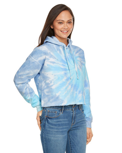 Ladies' Cropped Hooded Sweatshirt