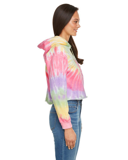 Ladies' Cropped Hooded Sweatshirt