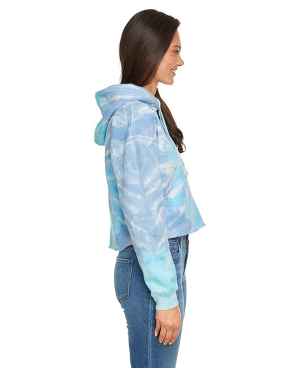 Ladies' Cropped Hooded Sweatshirt