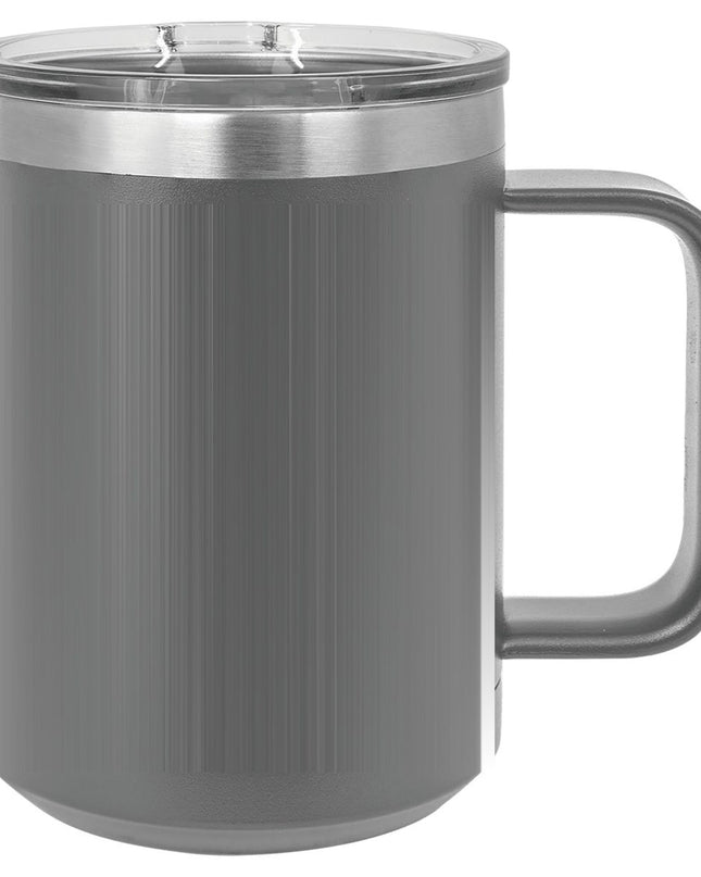 Polar Camel 15 oz. Coffee Mug - Gray