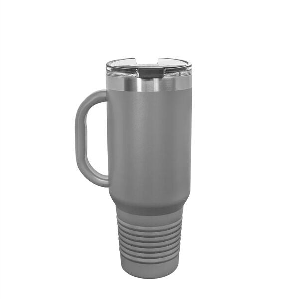 Polar Camel 40 oz. Straw Lid Mug - Gray