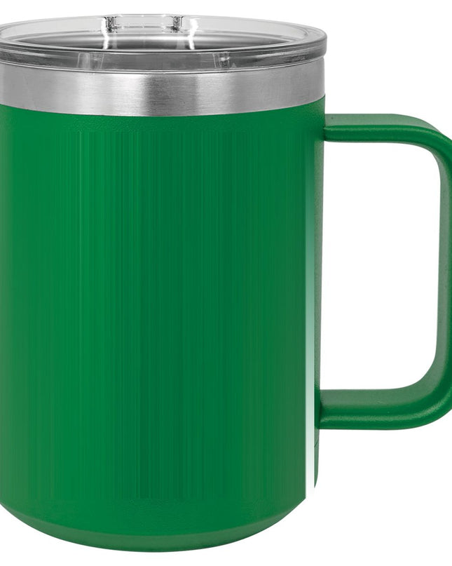 Polar Camel 15 oz. Coffee Mug - Green