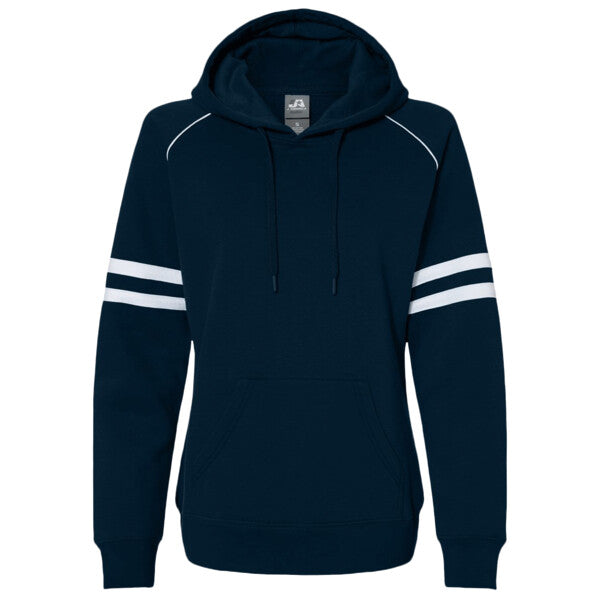Ladies' Varsity Pullover Hooded Sweatshirt