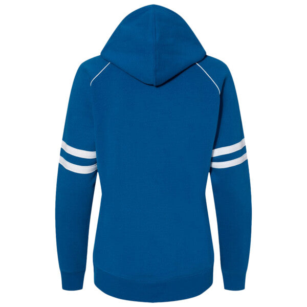 Ladies' Varsity Pullover Hooded Sweatshirt