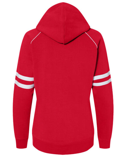 Ladies' Varsity Pullover Hooded Sweatshirt