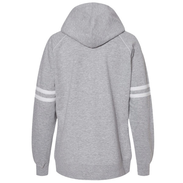 Ladies' Varsity Pullover Hooded Sweatshirt
