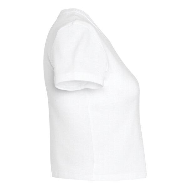 Ladies' Micro Ribbed Baby Tee