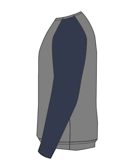 Ladies' Sponge Fleece Wide Neck Sweatshirt