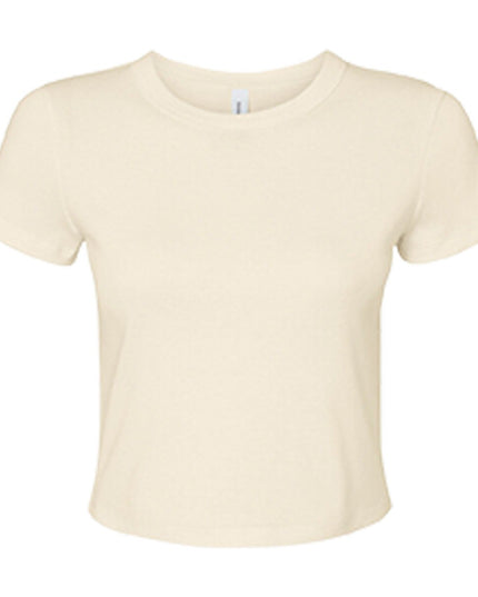 Ladies' Micro Ribbed Baby Tee