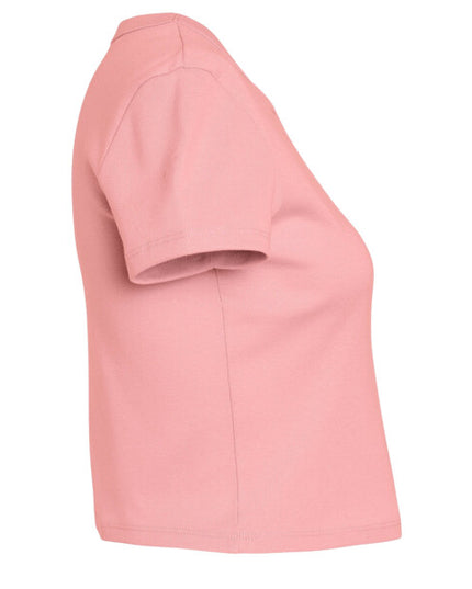 Ladies' Micro Ribbed Baby Tee