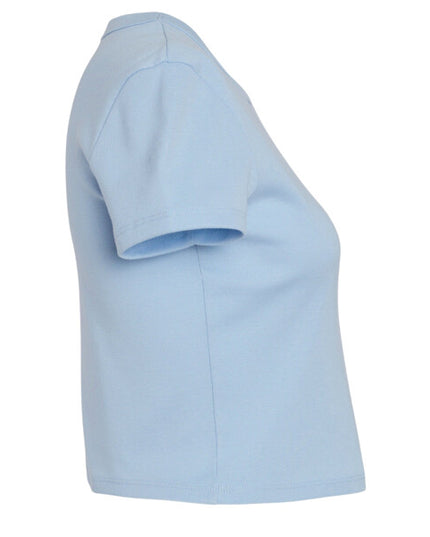Ladies' Micro Ribbed Baby Tee
