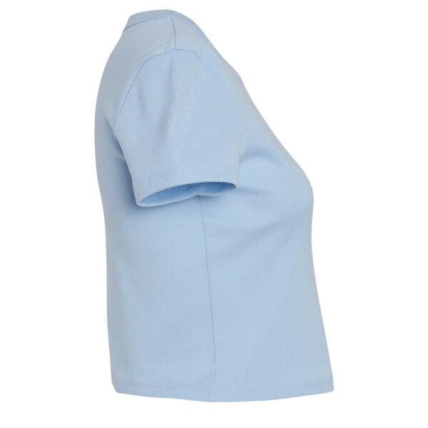 Ladies' Micro Ribbed Baby Tee