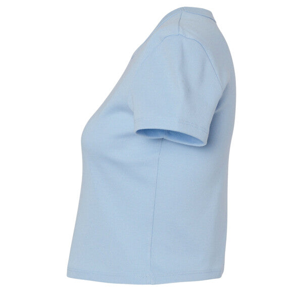 Ladies' Micro Ribbed Baby Tee