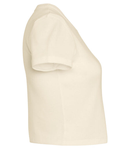 Ladies' Micro Ribbed Baby Tee