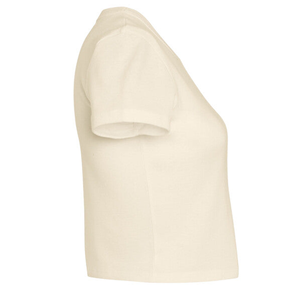 Ladies' Micro Ribbed Baby Tee