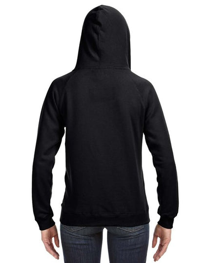 Ladies' Sydney Brushed V-Neck Hooded Sweatshirt