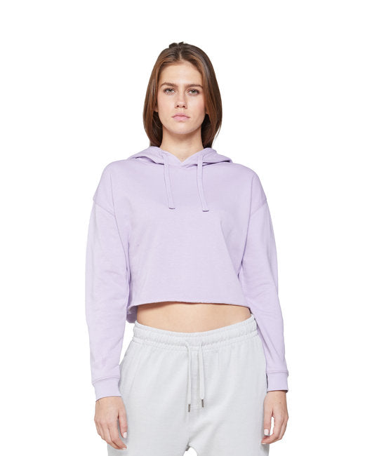 Ladies' Cropped Fleece Hoodie