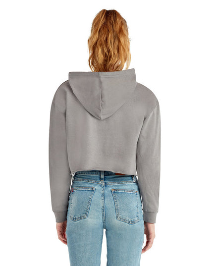 Ladies' Cropped Fleece Hoodie