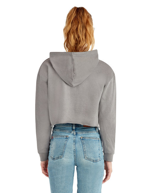 Ladies' Cropped Fleece Hoodie
