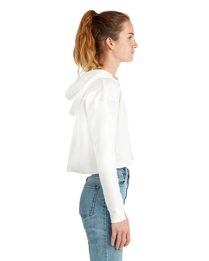 Ladies' Cropped Fleece Hoodie