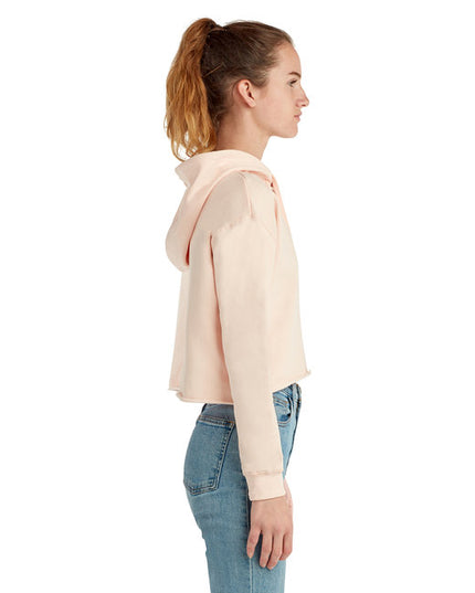 Ladies' Cropped Fleece Hoodie