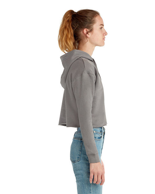 Ladies' Cropped Fleece Hoodie