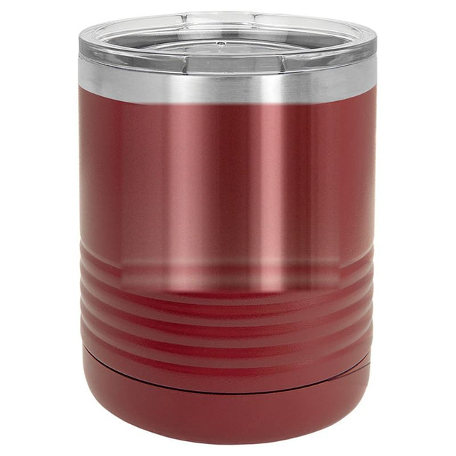 Polar Camel 10 oz Ringneck Tumbler - Maroon