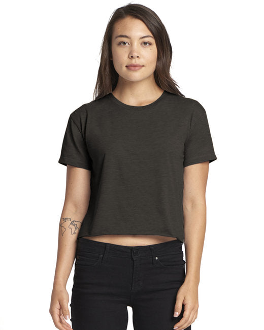 Next Level Apparel Ladies' Festival Cali Crop T-Shirt