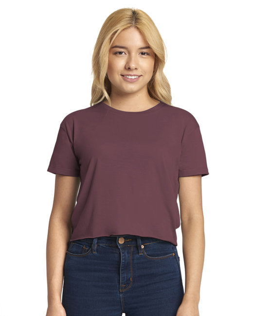 Next Level Apparel Ladies' Festival Cali Crop T-Shirt