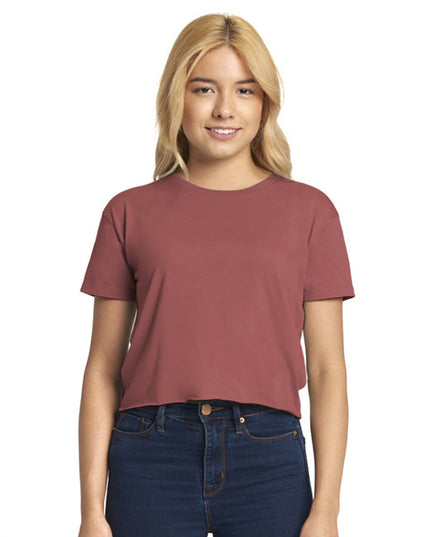 Next Level Apparel Ladies' Festival Cali Crop T-Shirt