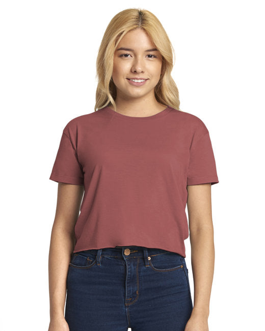 Next Level Apparel Ladies' Festival Cali Crop T-Shirt