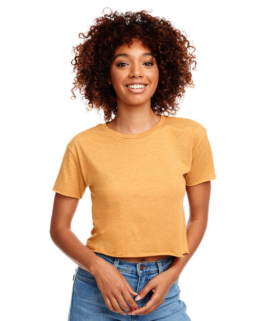 Next Level Apparel Ladies' Festival Cali Crop T-Shirt